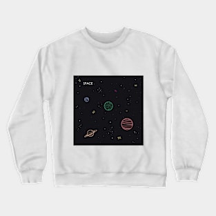 Space Crewneck Sweatshirt